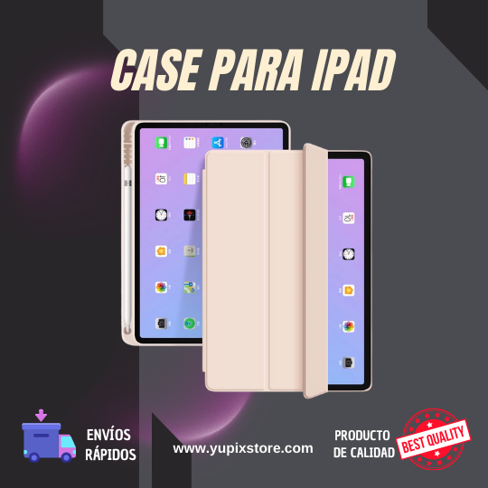 CASE DE COLOR PARA IPAD